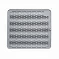 thumbnail image 1 of 45x40cm Silicone Heat Dish Cup Table Draining Drying Mat Pad Placemat, 1 of 1