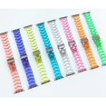 thumbnail image 4 of Band Strap for Apple Watch 40mm, Clear Jelly Summer Causal Trendy Women Men Plastic Replacement Wristband Compatible for iWatch Apple Watch Series 6 5 4 SE [Case Not Included], 4 of 4