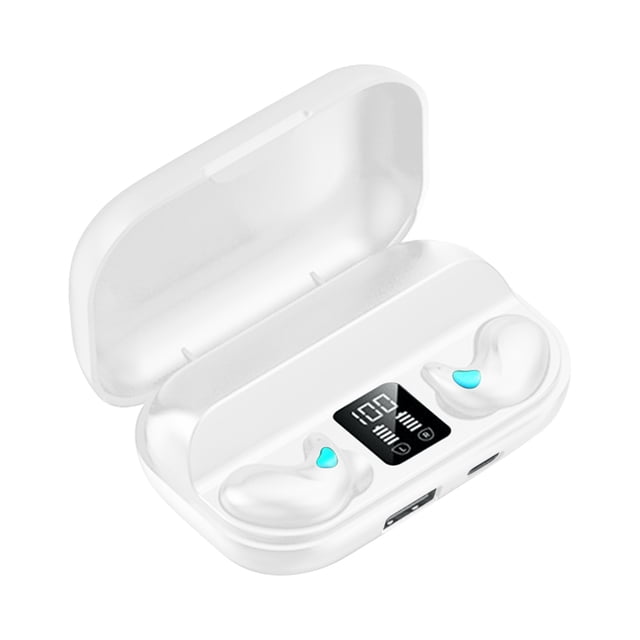 Bluetooth Earplugs Wireless In Ear Headphones With LED Digital Display And Intelligent Noise Reduction For Sleep