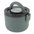 thumbnail image 3 of Lonchera de 1000 ml con compartimentos desmontables, a prueba de fugas, portátil, para el hogar, la oficina, picnic, para estudiantes, color verde, 3 of 14