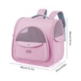Yguping Portable Cat Backpack Folding Design Pets Carrier for Outdoor