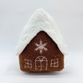 thumbnail image 2 of Qocolhg Christmas Gingerbread House Pillow 9.8 Inch Soft Stuffed Plush Toys Plushies Christmas Decorative Pillow for Xmas Holiday Party Sofa Home Decor Christmas Clearance, 2 of 5