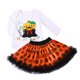 thumbnail image 4 of Disfraz de Halloween para niños pequeños, pelele sin mangas con estampado de calabaza, Tops y sombreros, 2 piezas, 0-2 años, 4 of 5