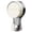 White, variant on Vacuum Suction Cup Hooks for Bathroom and Kitchen - No Drill, Waterproof, Heavy Duty Reusable Detachable Wall Hangers for Towels, Loofahs, and Coats - Works on Glass and Tile, 1Pc(Yellow,4x2.3")