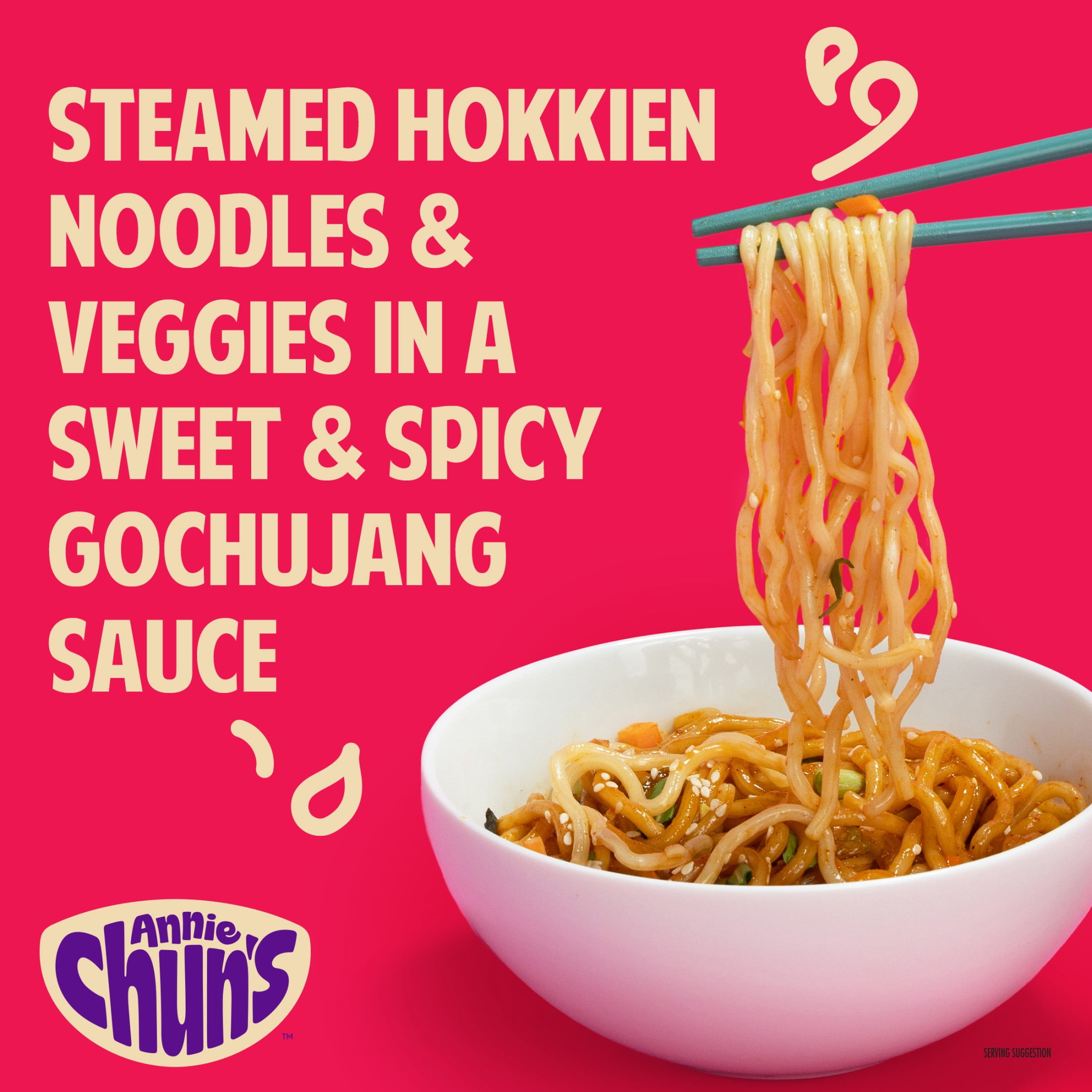 (6 pack) Annie Chun's Sweet Chili Noodle Bowl, 8.38 oz