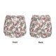 thumbnail image 3 of Balery Paisley Floral Pantalones cortos deportivos para mujer con forro y dos bolsillos, elásticos, para entrenamiento, gimnasio, yoga-XX-Large, 3 of 7