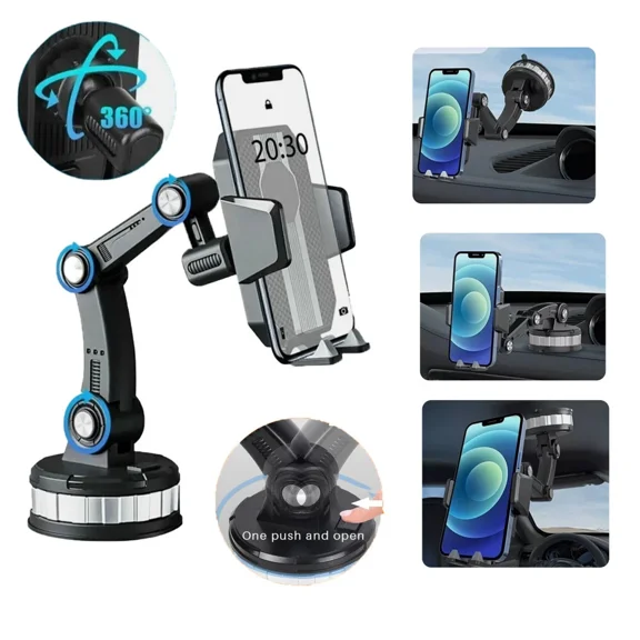 Universal Car Truck Mount Stand Phone Holder Dashboard Windshield Suction Cup