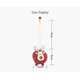 thumbnail image 2 of Vanproo - Juego de 12 colgantes de asta de alce de madera de fieltro de lana para decoración de árbol de Navidad, bonito adorno de ciervo para decoración de árbol de Navidad, decoración del hogar de Año Nuevo 2021 Zhivalor WMZL-2201, 2 of 8