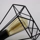 thumbnail image 5 of Laklulu Lámpara Colgante Industrial Jaula Geometría Nido Estilo Vintage, Lámpara de Techo de Metal Iluminación de Pantalla, Negro, 5 of 5