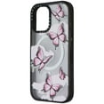 thumbnail image 1 of Casetify Impact Case for MagSafe for Apple iPhone 16 - Pink Butterfly, 1 of 3