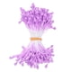thumbnail image 1 of Uxcell 150-Pack Estambres de Flores para Manualidades, Pistilo Floral Artificial de Perlas Dobles de 5 mm para Hacer DIY [Púrpura Claro], 1 of 6