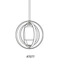 thumbnail image 4 of Equinox Collection One-Light Small Foyer Lantern, 4 of 4