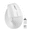 WHITE, variant on Wireless Vertical Mouse Rechargeable Quiet Ergo 57 ° Tilt Ergonomic Mouse for Computer PC Office Mac Android Windows Small Hands