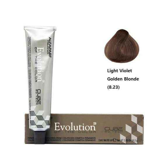 ALFAPARF MILANO Hair Color - Light Violet Golden Blonde, 8.23