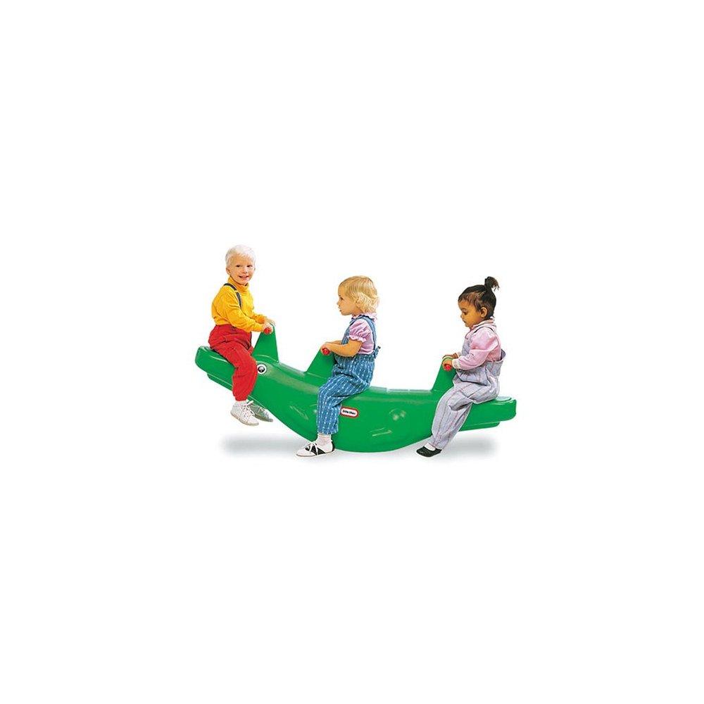 Little Tikes KIds Classic Alligator Teeter Totter Seesaw Outdoor Ride