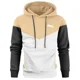 thumbnail image 3 of Sudaderas con capucha estampadas para hombre, ropa deportiva para exteriores, Sudadera con capucha de pesca de moda, top a juego de dos colores, simplicidad callejera, Otoño e Invierno, 3 of 5