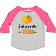 thumbnail image 3 of Inktastic Jacksonville Florida Orange in Heart Boys or Girls Toddler T-Shirt, 3 of 5