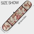 thumbnail image 3 of Dailycode Double Sided Oven Mitt with Loop Heat Resistant Kitchen Long Potholders 7" x 35" Running Horse and Rose, 3 of 6