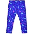 thumbnail image 3 of Princess Cinderella, Belle and Ariel Girls 3 Piece Hoodie Short Sleeve and Legging Set, 4-6X, 3 of 7