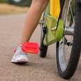 thumbnail image 4 of Pédales de Vélo Rouges en Plastique 1 Paire pour Conduite Sécurisée Vélo et Voiture 3.4 X 2.6 X 2.4 Po, 4 of 8