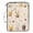 Milk Tea and Fruit, variant on Haosy Accordion File Organizer Zipper Binder 500 Sheet 6-Tab Expanding File Folder Multi-Pocket 1.2 Inch 3 Ring Milk Tea and Fruit