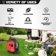 thumbnail image 6 of Portable Generator 3500Watts Inverter Generator Portable Gas Powered For Outdoor, 6 of 7