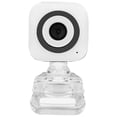 thumbnail image 1 of 1Pcs White USB Computer Camera for Desktop with ABS Material 3.5*2.6*1.8in, 1 of 8