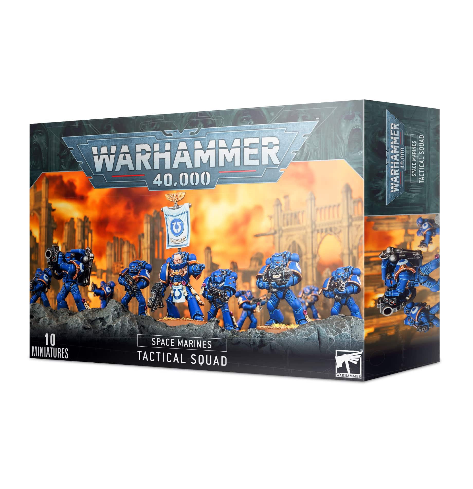 Games Workshop GW4807 Warhammer 40K Space Marines: Tactical Squad