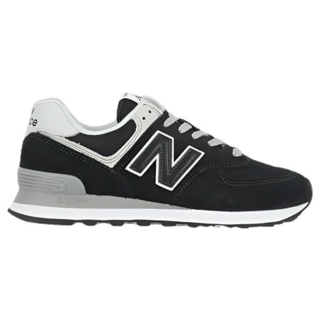 New Balance Women's 574 V2 Essential Sneaker, Black/ White