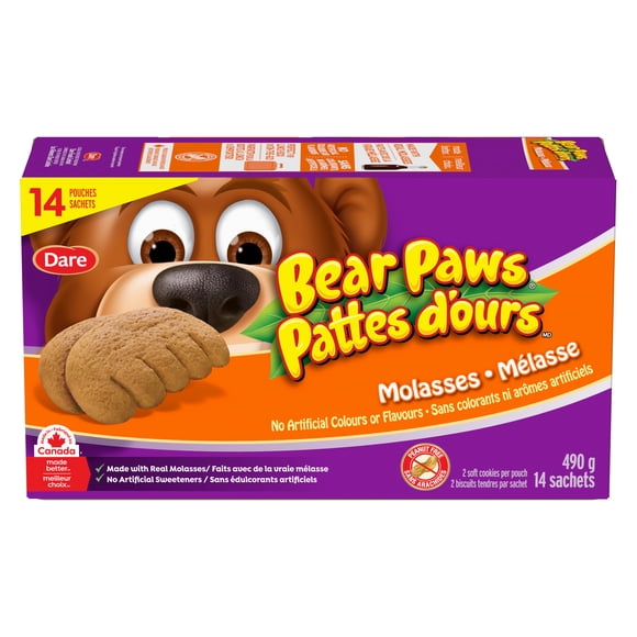 Biscuits Pattes d’ours Mélasse
