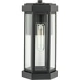 thumbnail image 3 of Ramsey Collection Textured Black Modern Farmhouse Outdoor Small Wall Lantern, 3 of 14