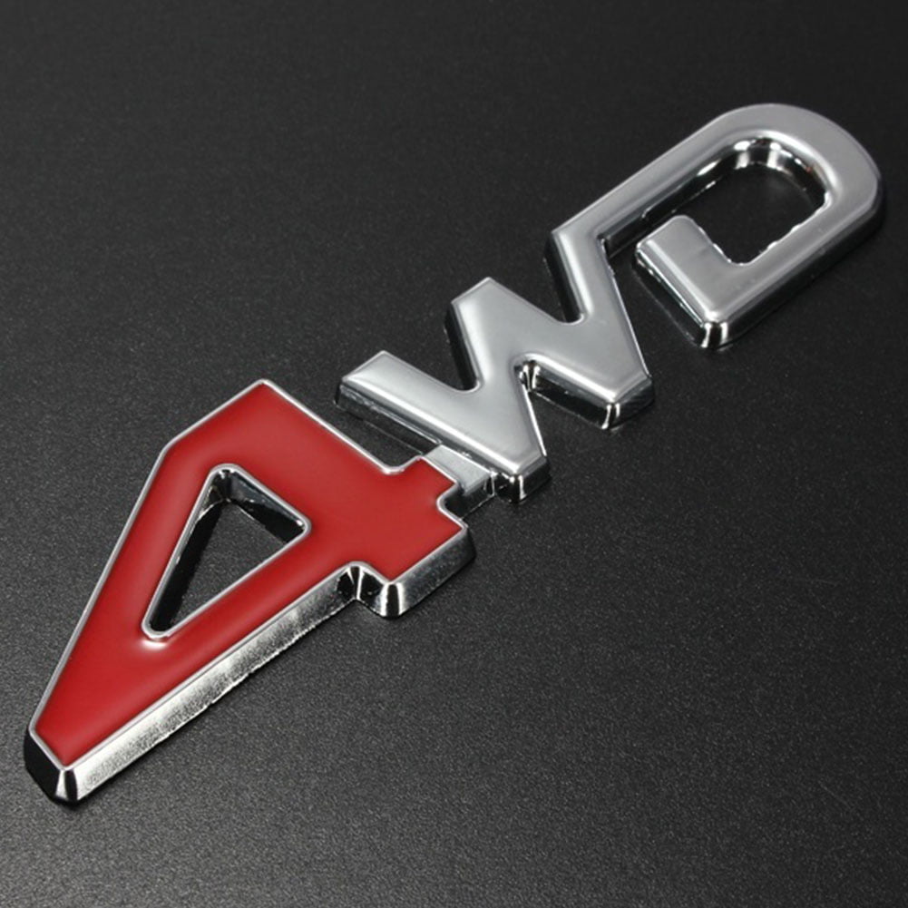 Self Adhesive ST DIAMOND WHITE Logo Badge Metal 3D Emblem fits most vehicles