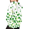 thumbnail image 4 of Mercatoo St 𝐏atrick's Day Kids Boys Girls Sweatshirt Hoodie Long Sleeve Hooded Pullover Tops Toddler Irish Green Cloverss Shirt, 4 of 6