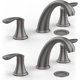 thumbnail image 1 of Gun Gris Bathroom Sink Faucet 3 cm de Alturaole con Stainless Steel Pop Up cm de Profundidadrain y cUPC Lead-Free cm de Alturaose 2 Packs, 1 of 7