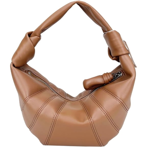CoCoMangos Leather Tote Bags for Women Soft Leather Top Handle Bag Crescent Shoulder Purses and Handbags