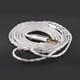 thumbnail image 3 of Gwong Electrónica KBEAR MMCX / 2PIN / QDC Plug 16 Core Silver Plateado Balance Eficile Cable de Auriculares, 3 of 7