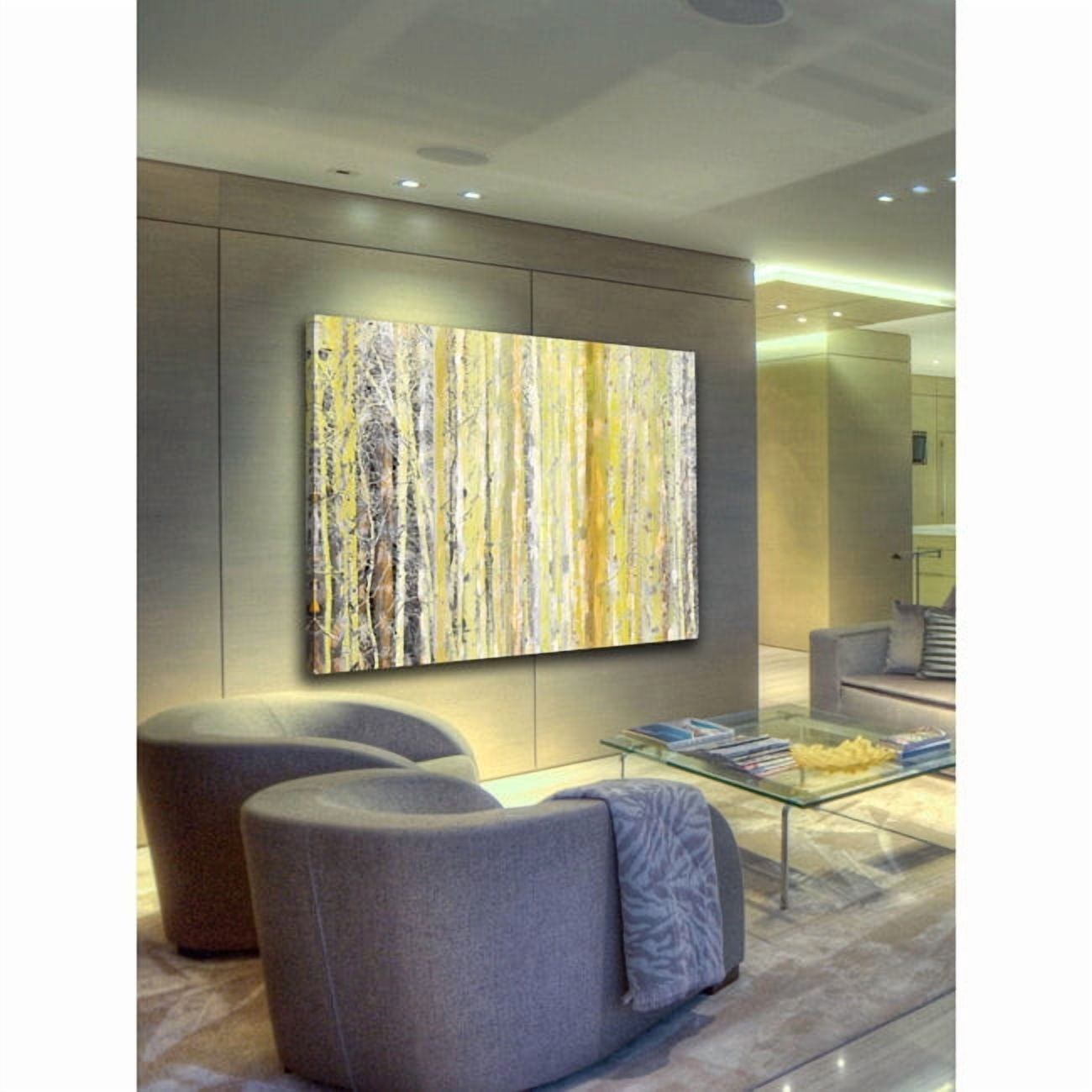 Parvez Taj Aspen Forest 2 Canvas Wall Art