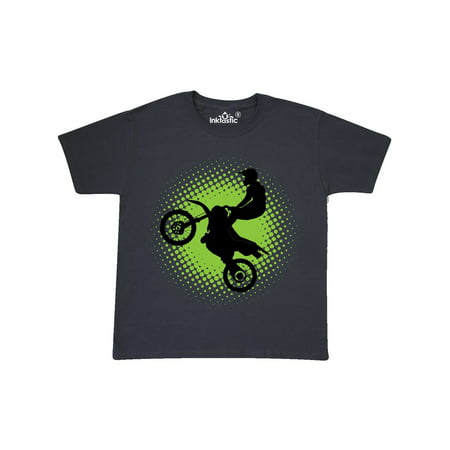 Motocross Rider Freestyle Sports Youth T-Shirt
