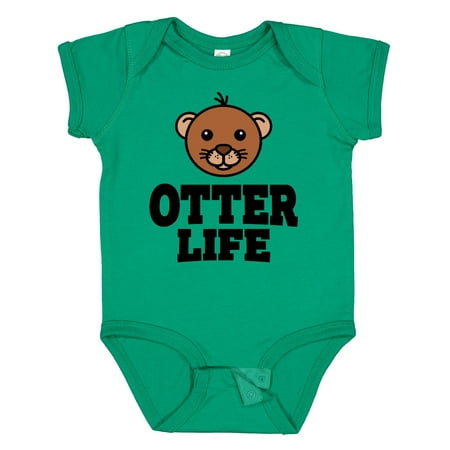 

Inktastic Otter Life Boys or Girls Baby Bodysuit