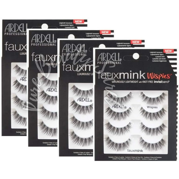Ardell - 4 Pairs - Fauxmink - Wispies x 4