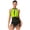 Fluorescent Yellow, variant on iiniim Women Fringe Latin Dance Leotards Halter Neck Backless Gymnastics Boddysuit for Tango Rumba Salsa Red XL
