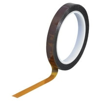 Kapton® Sealing Tape, 3" Core, 0.5" x 108', 1 mil, Amber