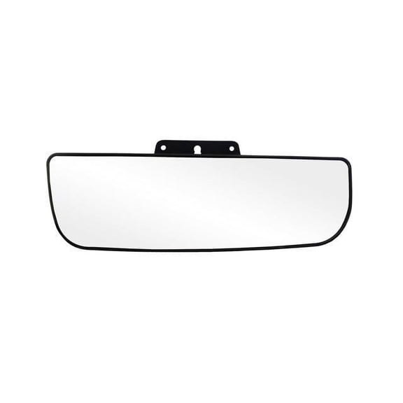 80262 - Fit System Passenger Side Non-heated Mirror Glass w/ backing plate, Chevrolet Express Full Size Van, GMC Savana Full Size Van 08-18, 2 5/ 16" x 7 3/ 8" x 7 3/ 8" (bottom lens)