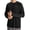 Black, variant on Men’s Sun Protection Shirts UPF 50+ Long Sleeve UV Shirt Rash Guard for Men Quick Dry Swim Fishing Beach Athletic L