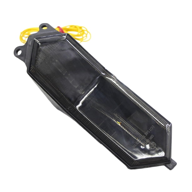 Accesorios para luces traseras de motocicleta para Yamaha YZFR1, YZFR6 y YZFR7 negro