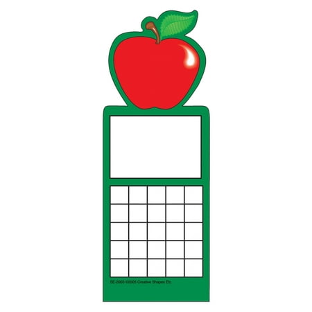 SHAPES ETC. Personal Incentive Chart - Apple