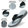 thumbnail image 3 of Alpine Swiss Holly Womens Flip Flops Comfortable Anti Slip EVA Foam Thong Sandals Arch Support Light Water-Resistant Indoor Outdoor Beach Pool Shoes, 3 of 7
