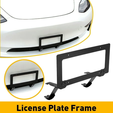 Front License Plate Frame Holder Fit For 2017-2023 Tesla Model Y