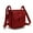 Red-Free Size, variant on Hovmgk Dollver Crossbody Purse, Full Grain Leather Messenger Bag with Built-in Wallet, Adjustable Strap, Zippered Compartments, Large Capacity, Stylish Crossbody Purse for Women, Black/Brown/Beige