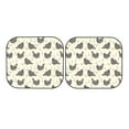 thumbnail image 7 of Goofa Funny Chicken Pattern 2 Piece Car Windshield Sun Shade Foldable | Front Windshield Shade for Sun, Heat and UV Rays | Sunshade for Car Front Window-, 7 of 7